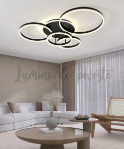Lustra LED 234W Minimalist Mickey Black