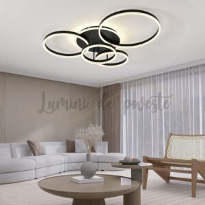 Lustra LED 234W Minimalist Mickey Black