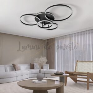 Lustra LED 234W Minimalist Mickey Black
