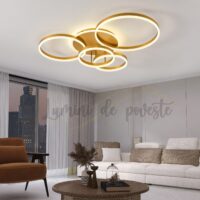 Lustra LED 234W Minimalist Mickey Gold