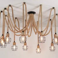 Lustra Vintage Rope Spider 10