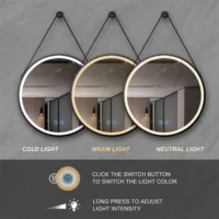 Oglinda Smart LED 24 W baie Mist