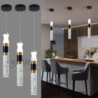 Pendul LED 7 W Atlantis Black