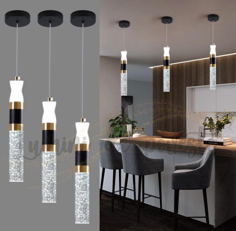Pendul LED 7 W Atlantis Black