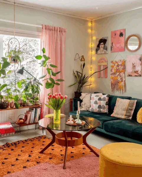Amenajarea livingului intr-un apartament la bloc
