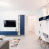 Amenajarea livingului intr-un apartament la bloc