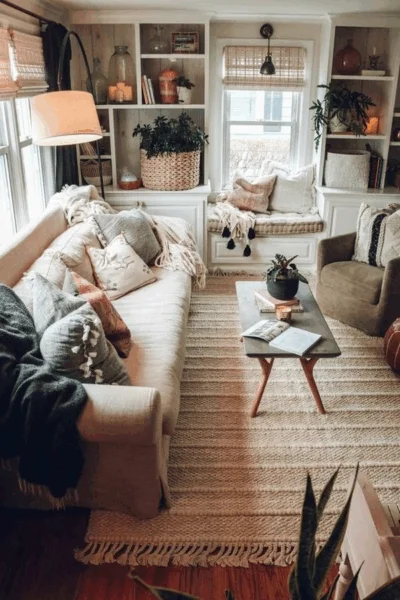 Amenajarea livingului intr-un apartament la bloc