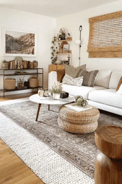Amenajarea livingului intr-un apartament la bloc