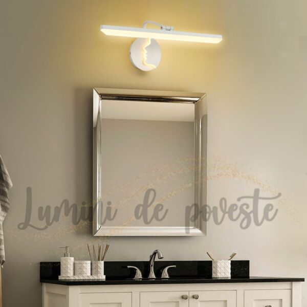 Aplica LED 36W baie Face White
