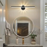 Aplica LED 36W baie Ice Black