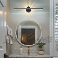 Aplica LED 36W baie Ice Black