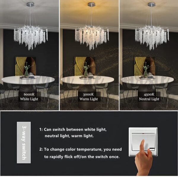 Candelabru Miracle Silver 450 E14 LM