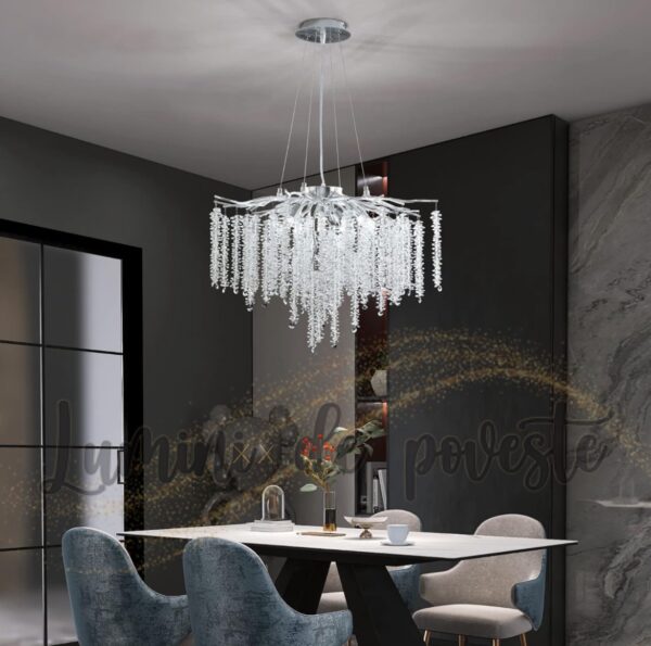 Candelabru Miracle 600 Silver