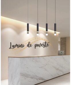 Pendul LED 7 W Glow Black
