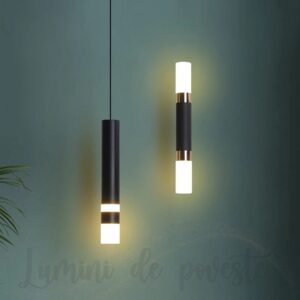 Pendul LED 7 W Glow Black