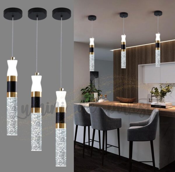 Pendul LED 7 W Atlantis Black