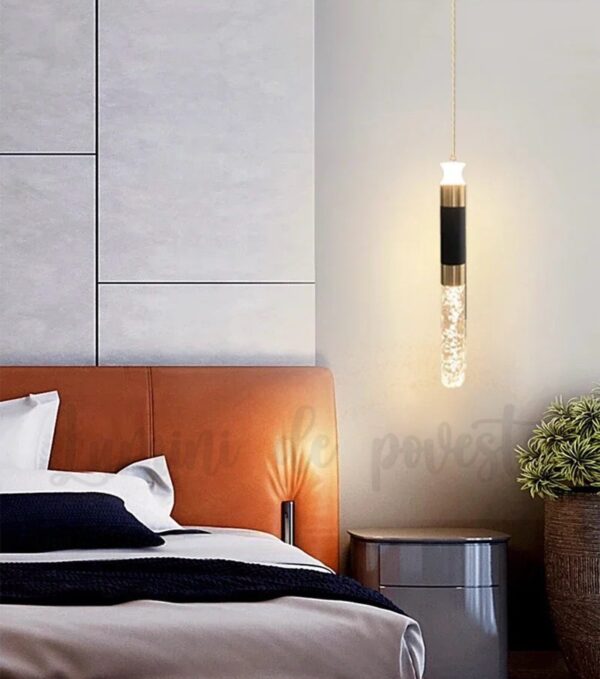Pendul LED 7 W Atlantis Black