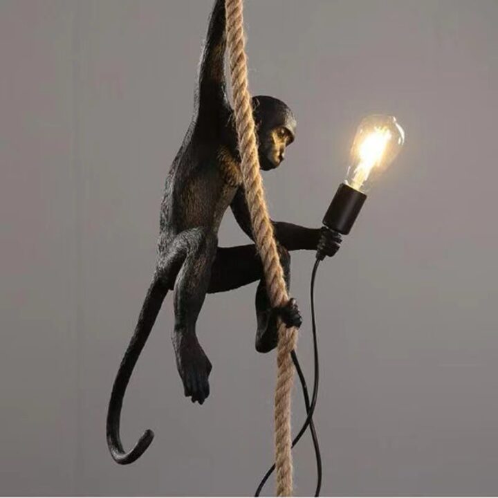 Pendul Monkey Black