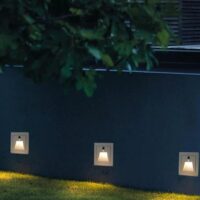Aplica LED 2W Exterior Stairs cu senzor de miscare