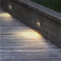 Aplica LED 2W Exterior Stairs cu senzor de miscare