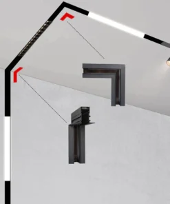 Conector Colt Perete Sina Incastrata Magnetica