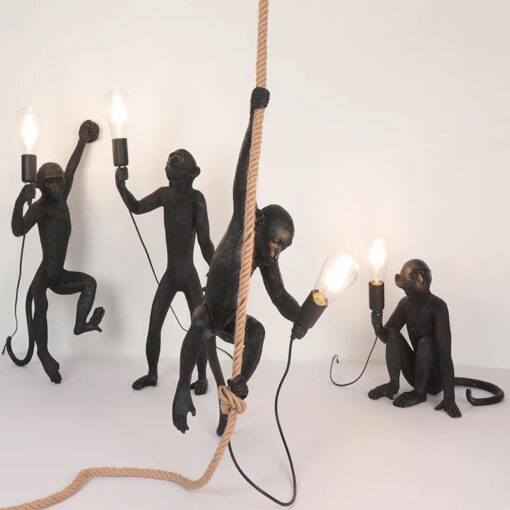 Pendul Monkey Black