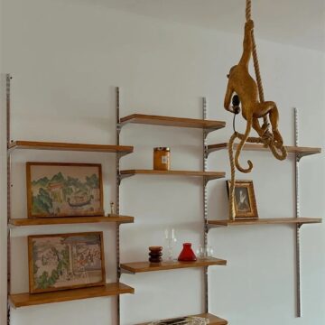 Pendul Monkey Gold