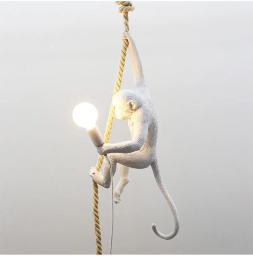 Pendul Monkey White