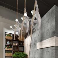 Pendul Monkey White