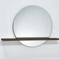 Oglinda LED 10W baie Wooden