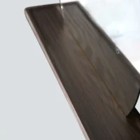 Oglinda LED 10W baie Wooden