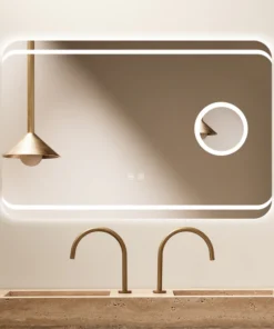 Oglinda LED 20 W de baie White Border