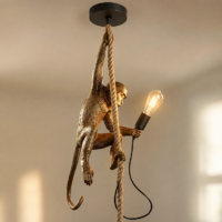 Pendul Auriu Monkey Gold (Maimuta)