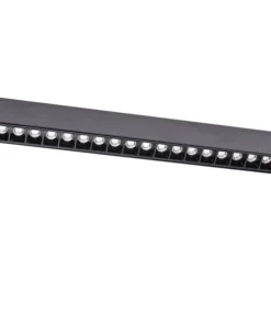 Spot LED 18W Liniar Negru pentru sina Magnetica