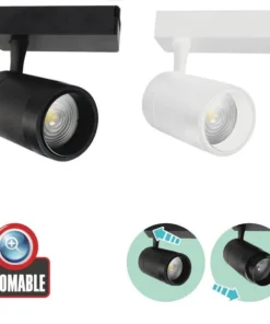 Spot LED pe sina 15W Negru