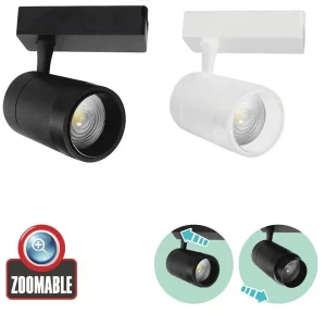 Spot LED pe sina 15W Negru
