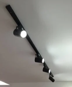 Spot LED pe sina 15W Negru