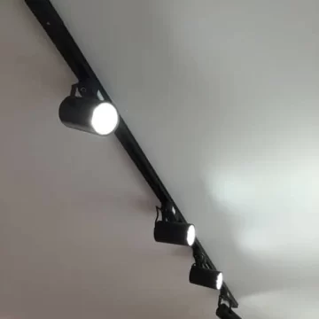 Spot LED pe sina 15W Negru