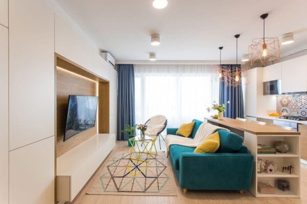 Amenajare Living Apartament Mic | Poze si Sfaturi Utile