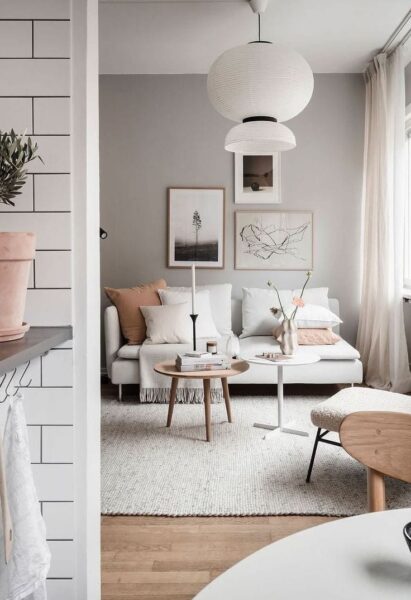 Amenajare Living Apartament Mic | Poze si Sfaturi Utile