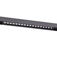 Spot LED 18W Liniar Negru pentru sina Magnetica