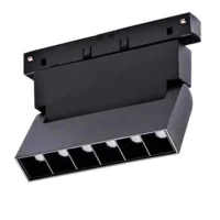 Spot LED 6W Negru Pliabil pentru sina Magnetica