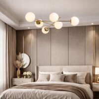 Candelabru Moon Globes