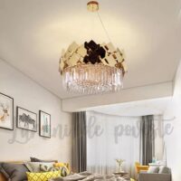 Candelabru Lorette Auriu Lucios LM 400