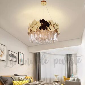 Candelabru Lorette Auriu Lucios LM 400