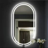 Oglinda LED 20W de baie Oval