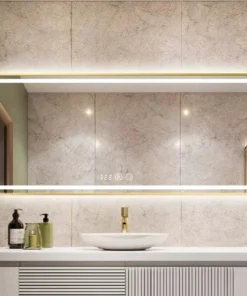 Oglinda LED 50W de baie Elegance