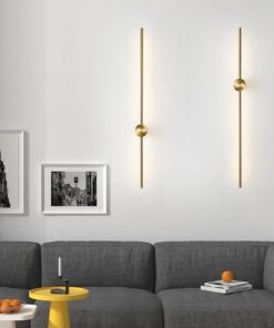 aplica led nordic line gold