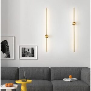 aplica led nordic line gold