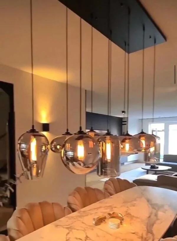 Candelabru Cognac Glass Dining